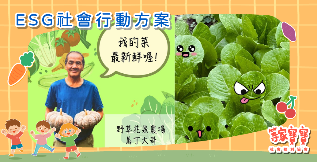 等家寶寶ESG「野草花果」農場活動-從農場到孩子的餐桌｜公益活動、企業ＣＳＲ