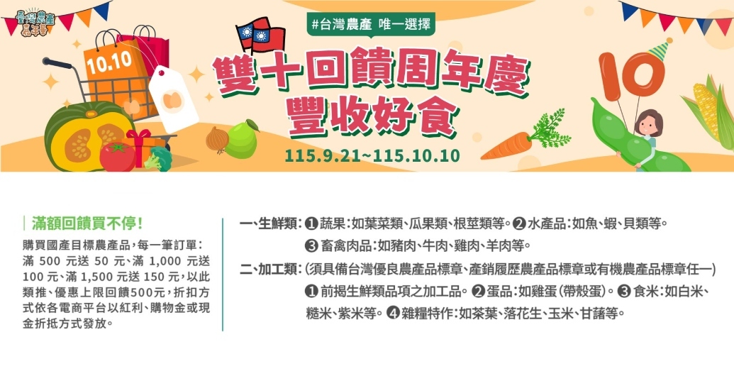 2026農產嘉年華-活動規則