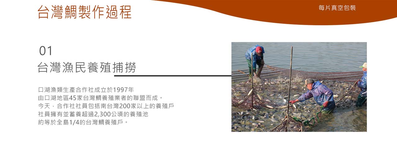 【口湖】鮮甜無添加鯛魚片