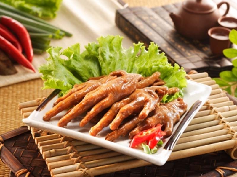 【彰化黑竹園滷味】招牌雞爪凍