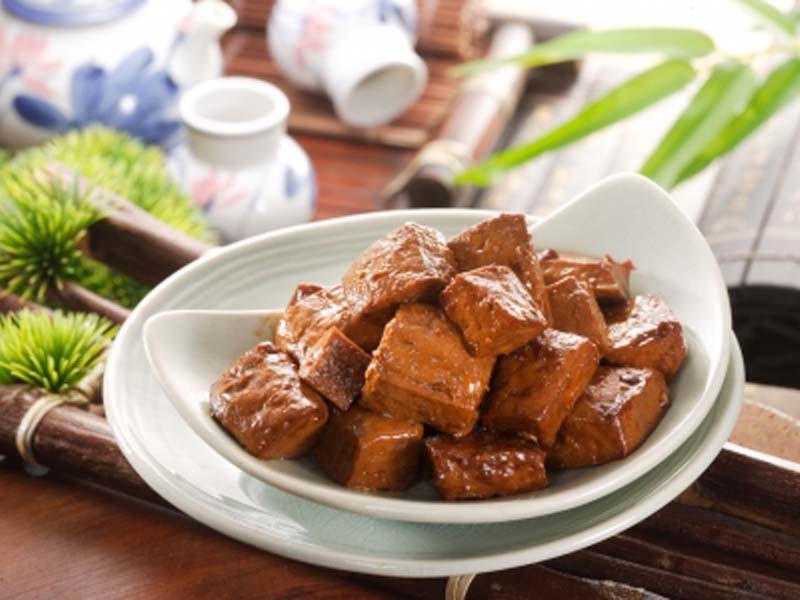 【彰化黑竹園滷味】滷豆干