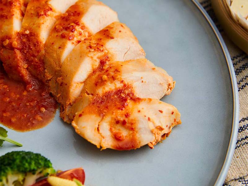 【野人舒食】大蒜辣椒雞胸