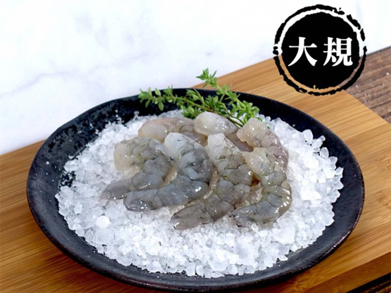 【明達養殖】頂級開背海蝦仁（100%純海水）