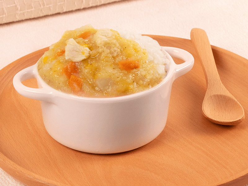 燴料-南瓜花椰雞