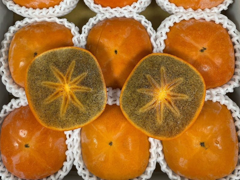 【日本黑糖甜柿禮盒】-無毒農