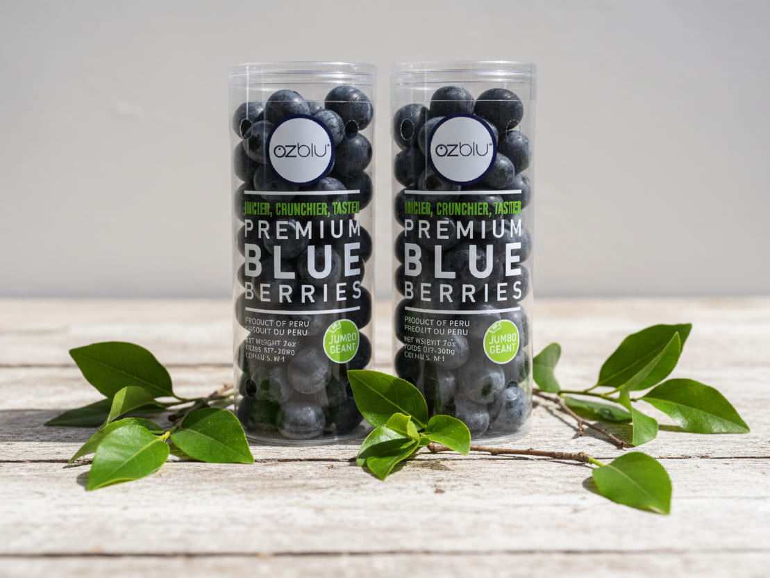 產季極短【祕魯Ozblu 罐裝藍莓】-無毒農