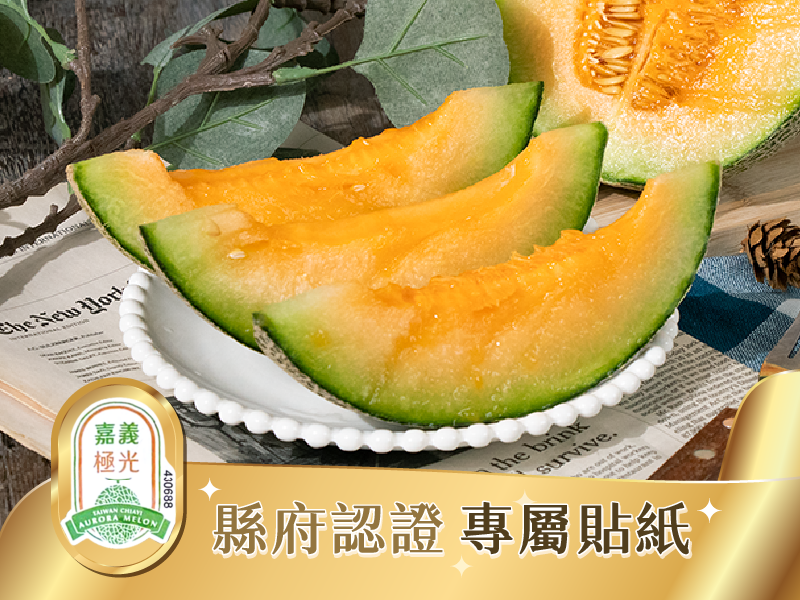 限量【嘉義極光哈密瓜】大原山農場
