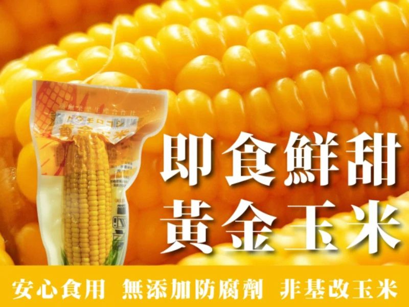 【關廟綠竹筍】黃金玉米
