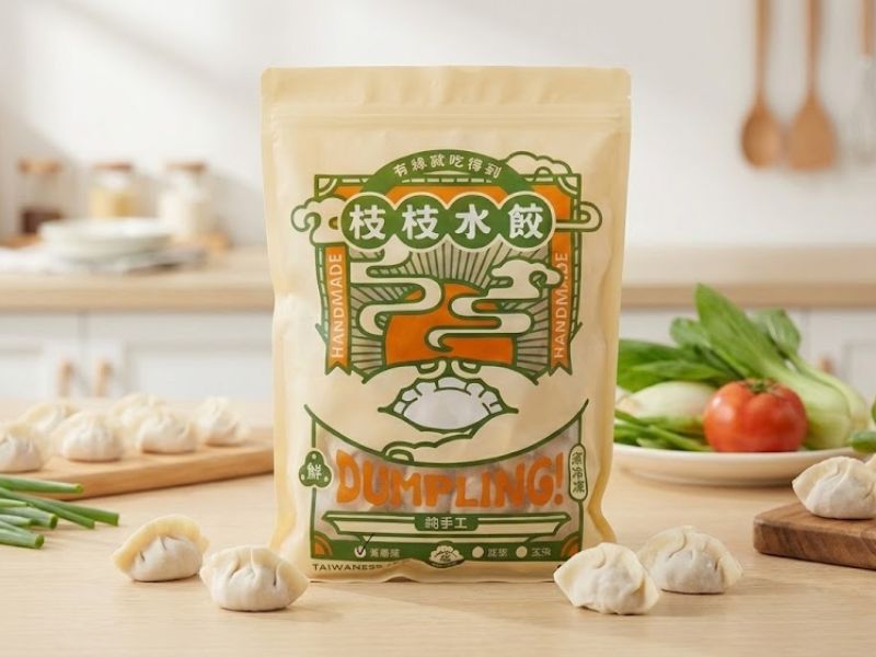 【枝枝手工水餃】三口味