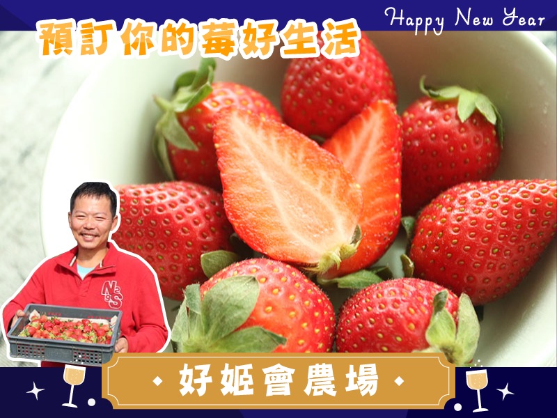 草莓季【有機香水草莓】好姬會農場