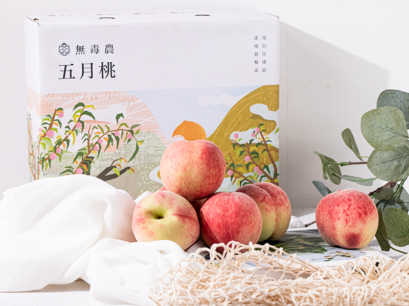 【拉拉山五月桃】無毒農