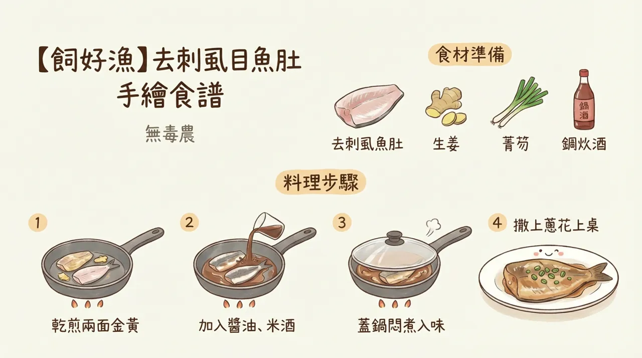 【食譜分享】去刺虱目魚肚：先煎後燒，保證入味超下飯！