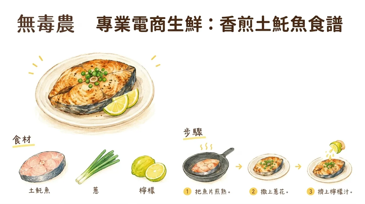 香煎土魠魚食譜：4步驟煎出外酥內嫩的秋冬家常海鮮料理