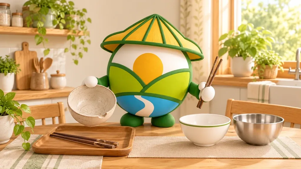 有磨損或缺口的餐具，先挑出來更換